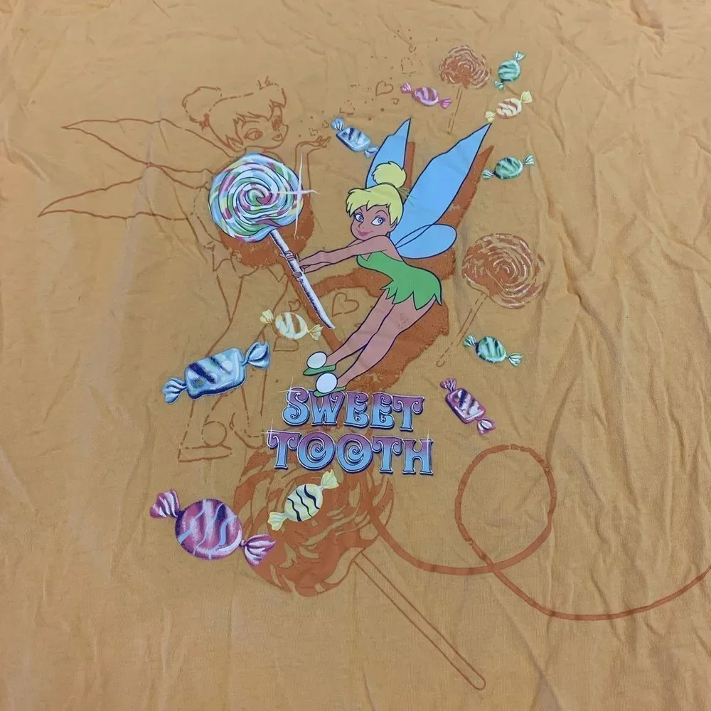 Disney Tinkerbell Sweet Tooth Night Shirt sz 2X - Picture 2 of 3
